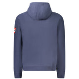 Norway 1963 Blue Polyester Men's Hooded Sweatshirt