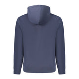 Tommy Hilfiger Blue Cotton Men's Hoodie Sweatshirt
