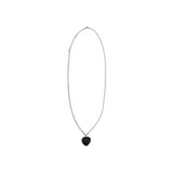 Valentino Garavani Black Brass Necklace