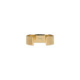 Jil Sander Gold Brass Bracelet