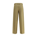 True Royal Bicolor Polyester Dress Pants
