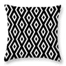 Nordic Style Black and White Velvet Pillow Covers