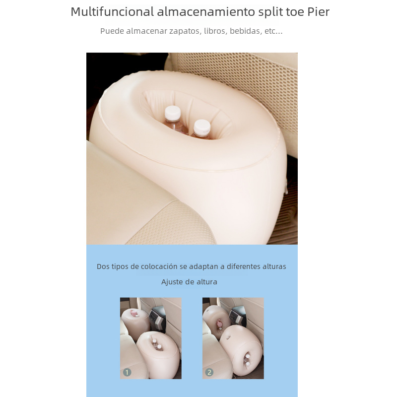 Inflatable Car Bed Gap Filler for Back Seat