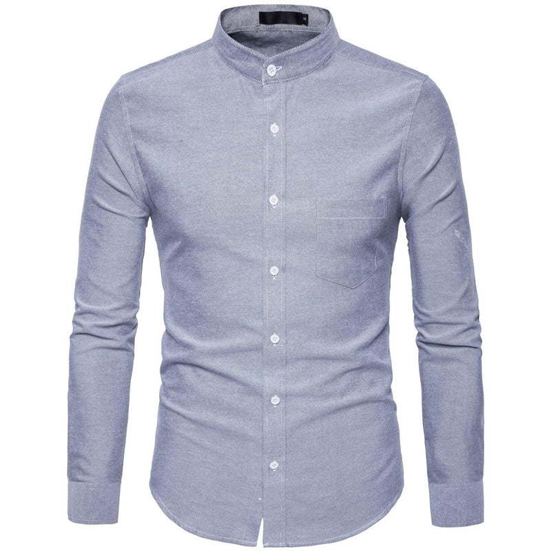 Men's Long Sleeve Cotton Shirt