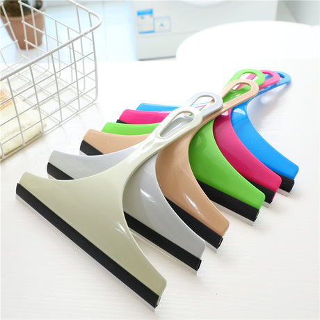 3X Glass Window Cleaner Squeegee Brush for Home & Car