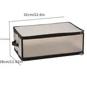 Transparent Foldable Plastic Storage Box for Toys & Jewelry
