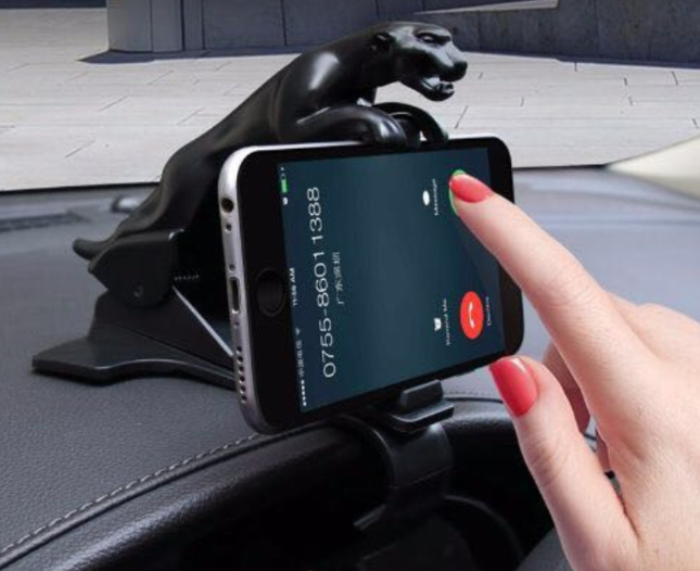 Car Dashboard Mount Holder with Rotating Clip