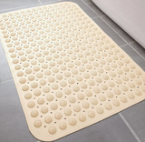 Square Non-Slip Bathroom Mat for Shower and Bath