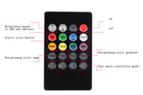 Car Interior Atmosphere Light, 5V USB & 12V Music Control
