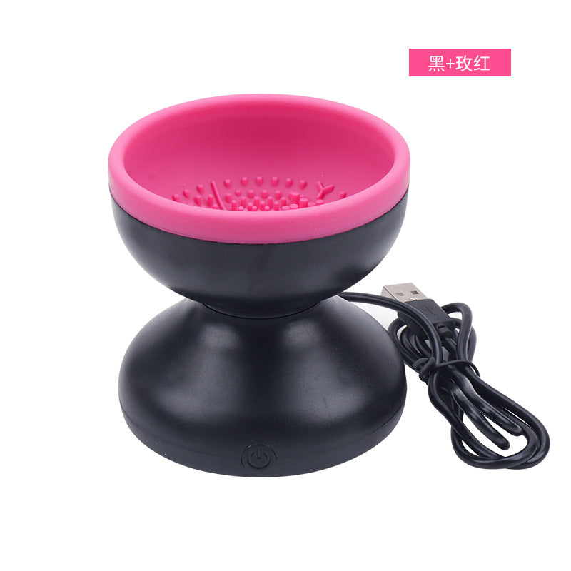 USB Rechargeable Electric Makeup Brush Cleaner