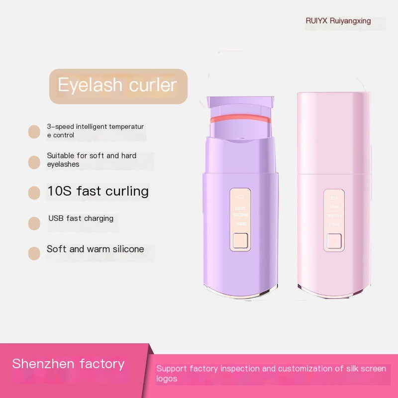 Electric Heated Eyelash Curler for Beautiful Eyes