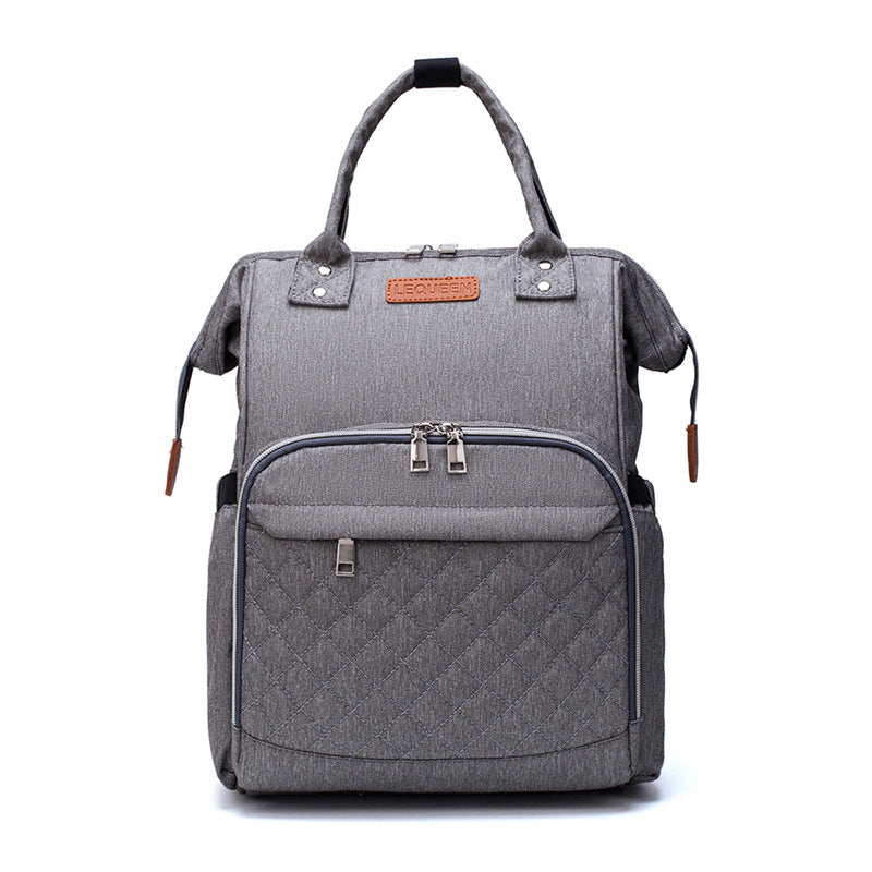 LEQUEEN Stylish Backpack for Moms - Trendy Travel Bag