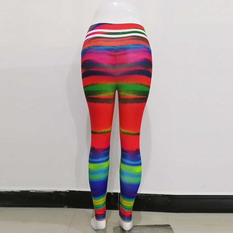 Printed Yoga and Sports Pants