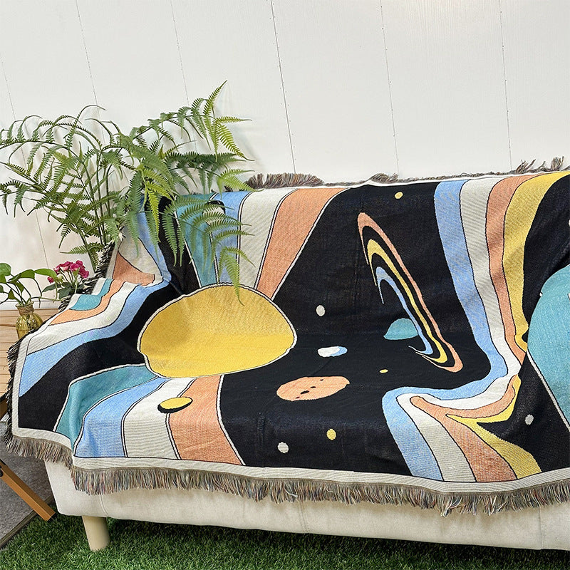 Bohemian Outdoor Camping Blanket and Picnic Mat