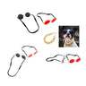 Cool Pet Glasses Kitten Sunglasses Big Size 5.3inch Pet Art Photography Glasses Accessories Cute Glasses Cosplay Costume Photos Props Random Color (6 Pieces Dog Sunglass)