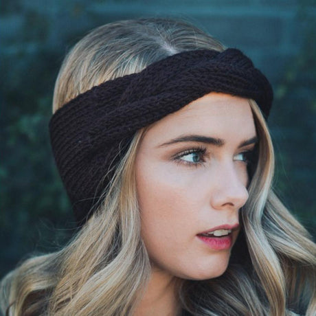 Knitted Ear Warmer Headband - Handmade Fashion Accessory