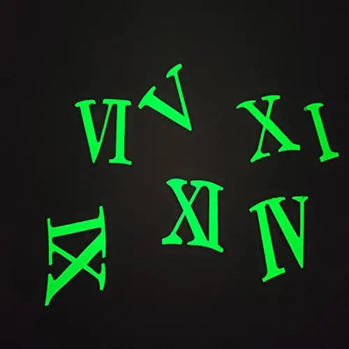 DIY Luminous 3D Wall Clock Stickers for Home Decor