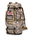 KXBUNQD 100L Hiking Camping Backpack Tactical Backpack for Men Large Survival Hunting Waterproof Backpack Molle Rucksack Military Camping Backpacking Daypack