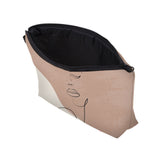 Graphic Figure Portable Travel Makeup Bag for Women