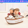 Creative Elderly Couple Figurine for Home Decor Gift