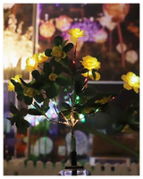Azalea Flowers LED Garden Lights (One Piece)