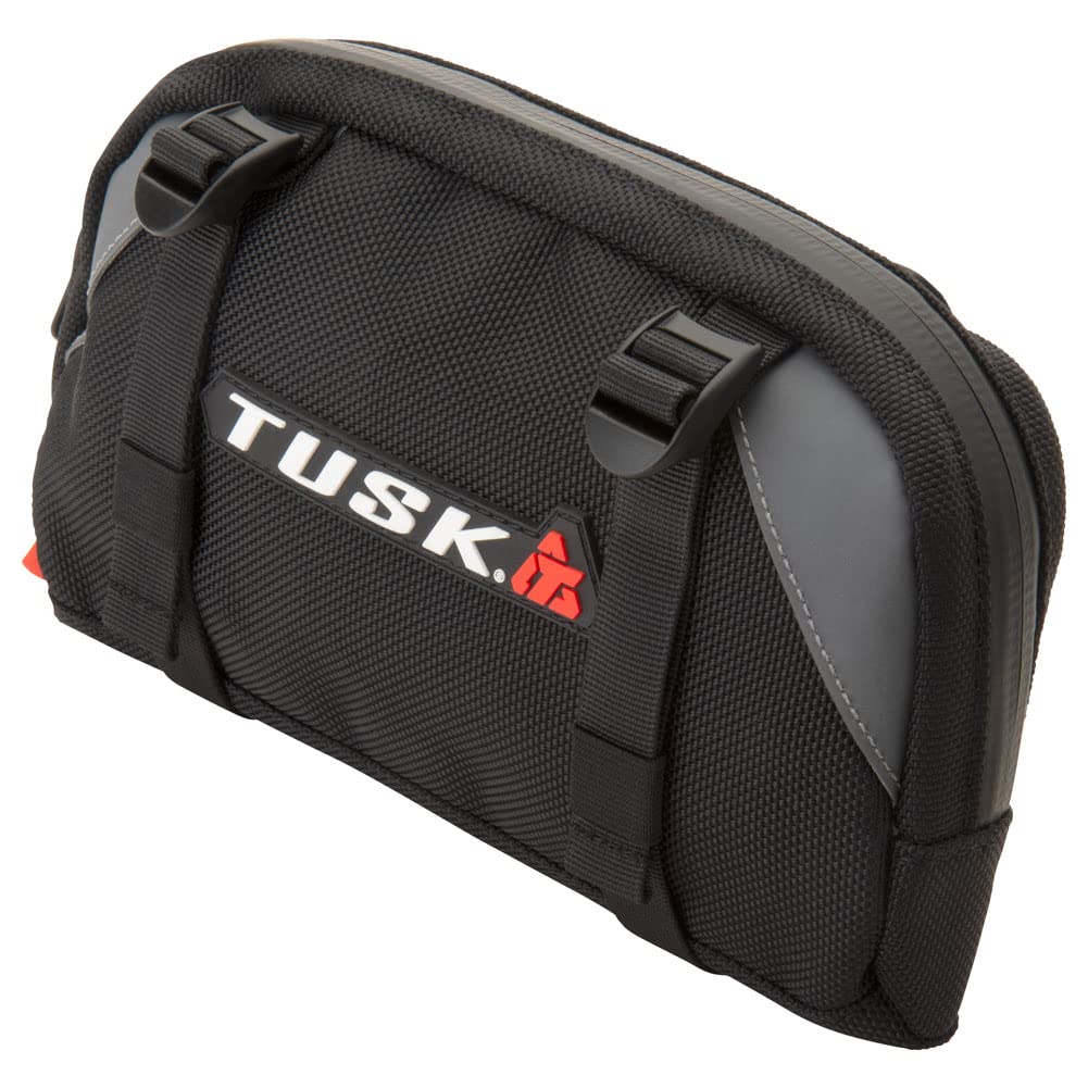 TUSK Motorcycle Handlebar Bag Universal Mounting Compatible with Cruisers Mountain Bikes E-Bikes Surron and Dirt Bikes