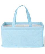 Mr. Pen- Baby Diaper Caddy Organizer Blue Quilted Fabric Diaper Organizer Car Diaper Caddy Baby Caddy Organizer Portable Diaper Caddy Diaper Organizer for Changing Table