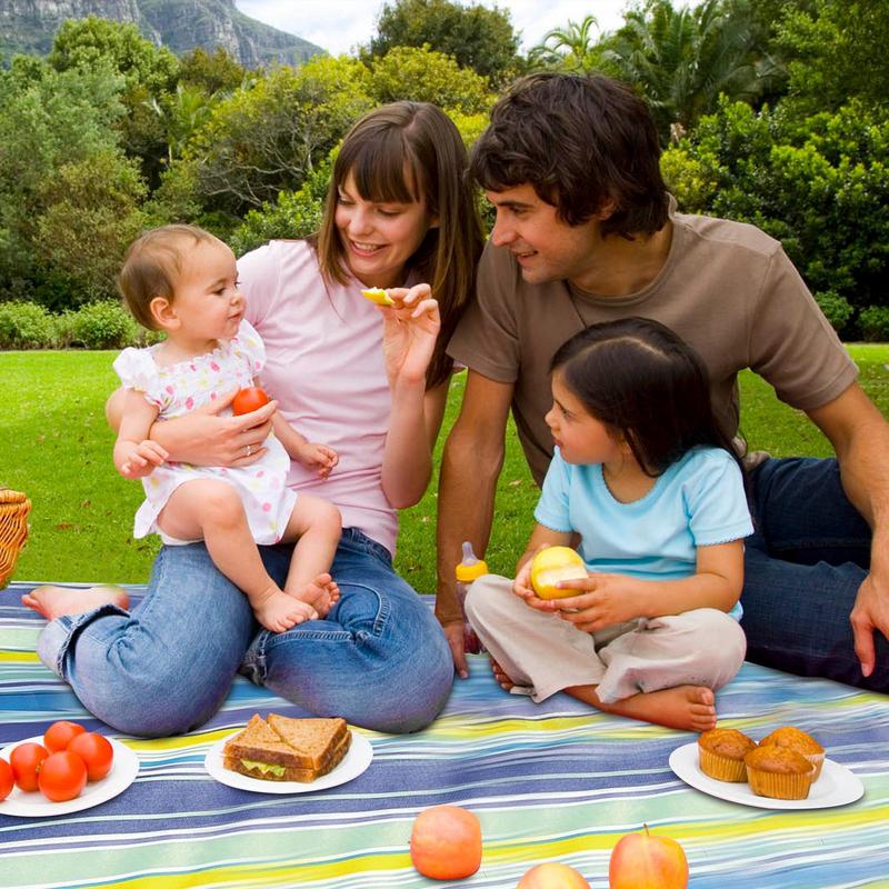 Washable Camping Picnic Mat - Foldable Outdoor Blanket