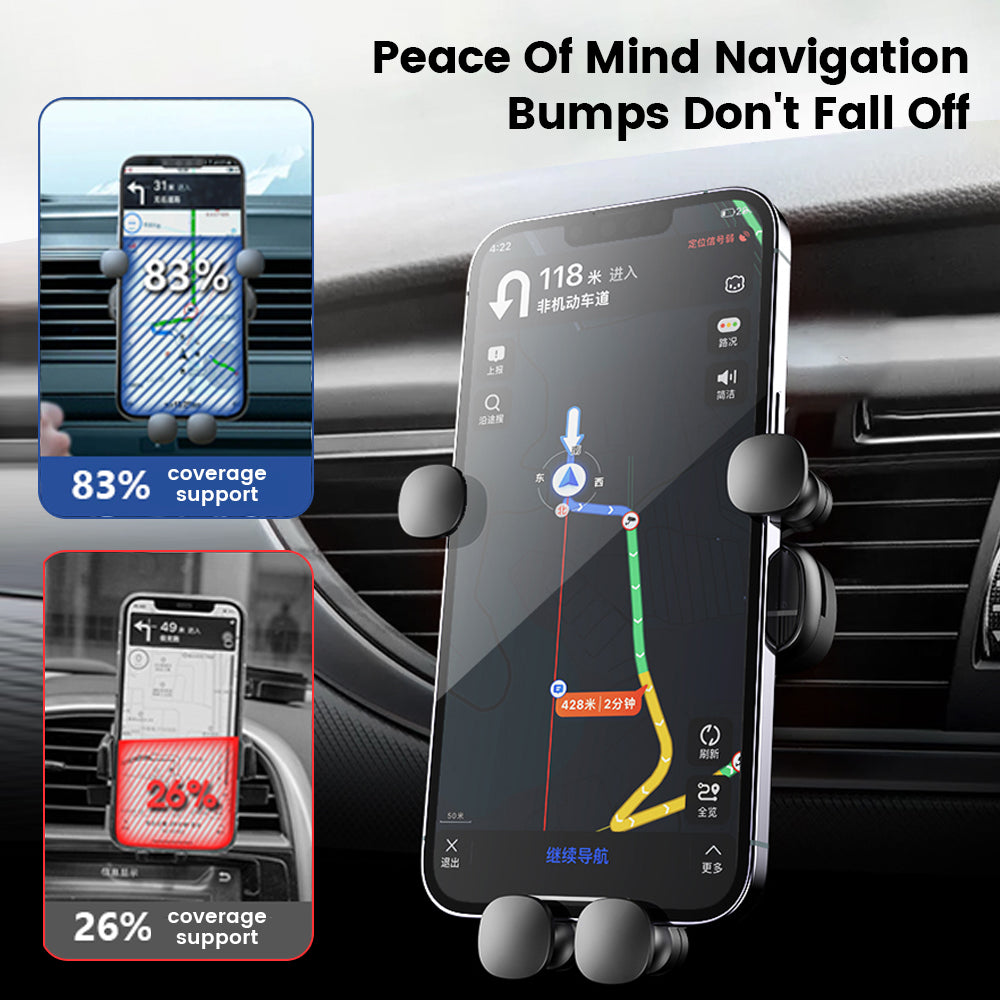 Car Phone Holder for Convenient Dashboard Use