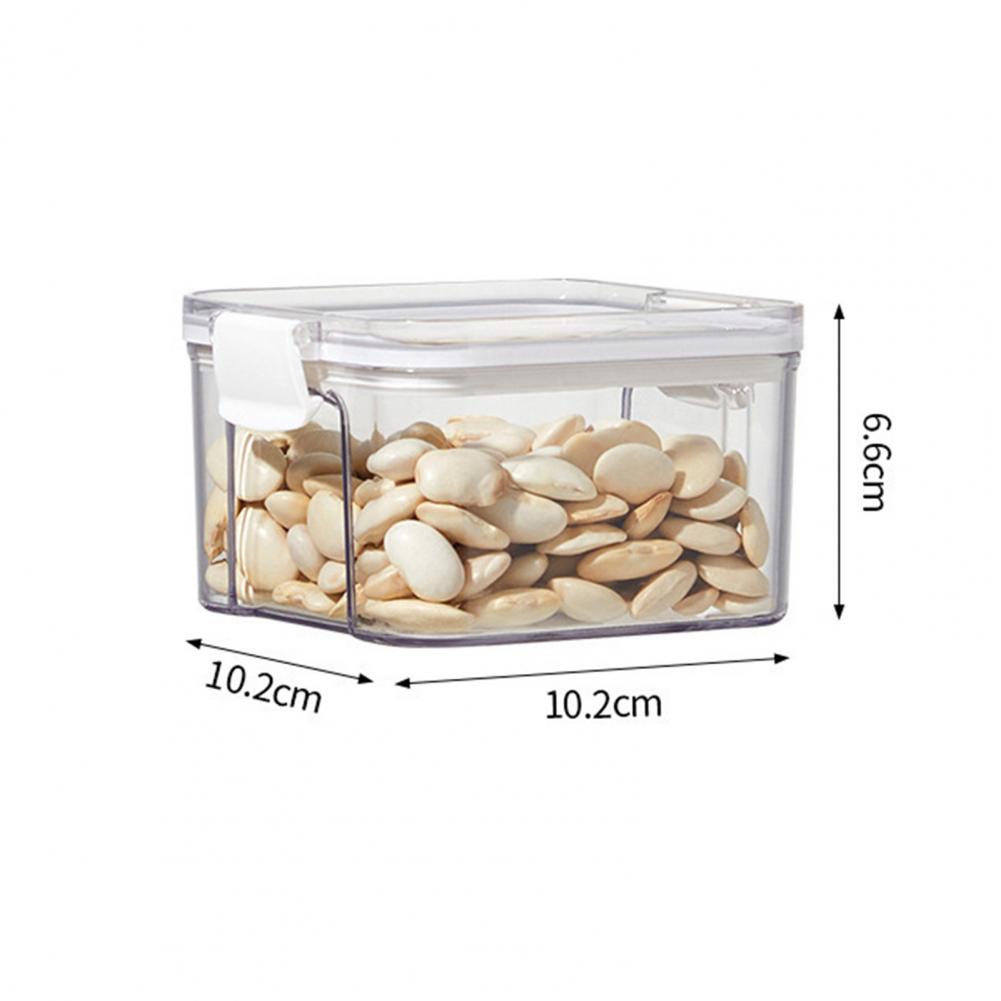Leak-proof Transparent Rice Storage Jar 460ml