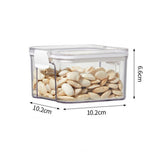 Leak-proof Transparent Rice Storage Jar 460ml