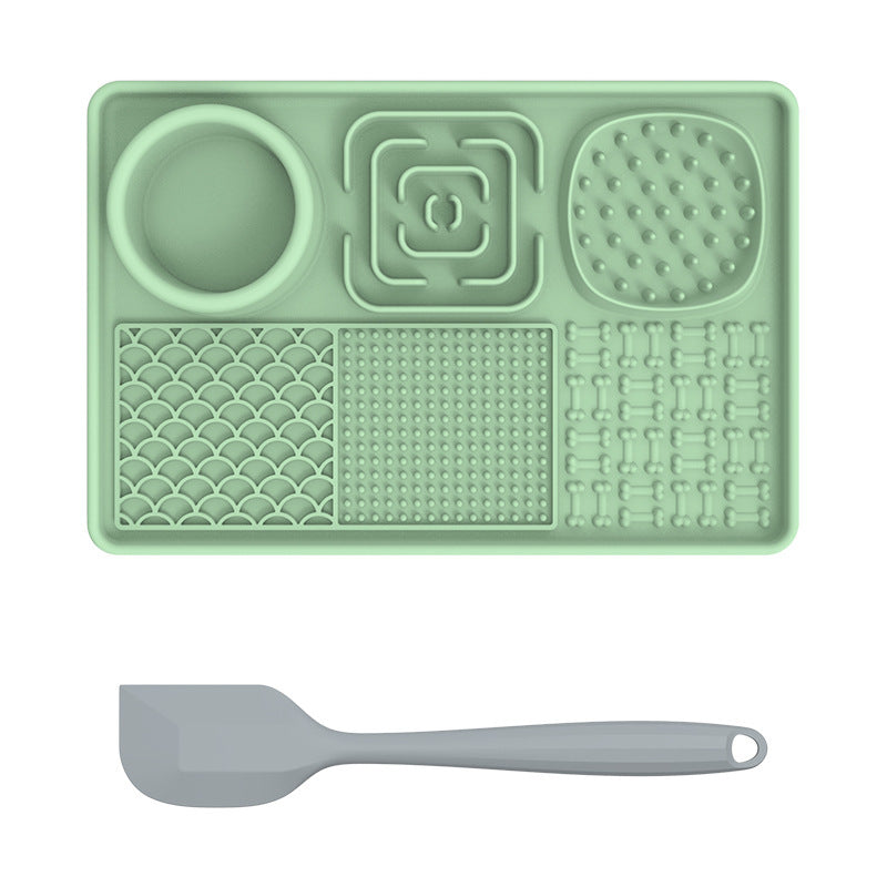 Silicone Pet Feeding Mat and Slow Feed Pad