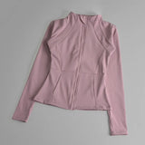 Long Sleeve Slim-Fit Fitness Jacket