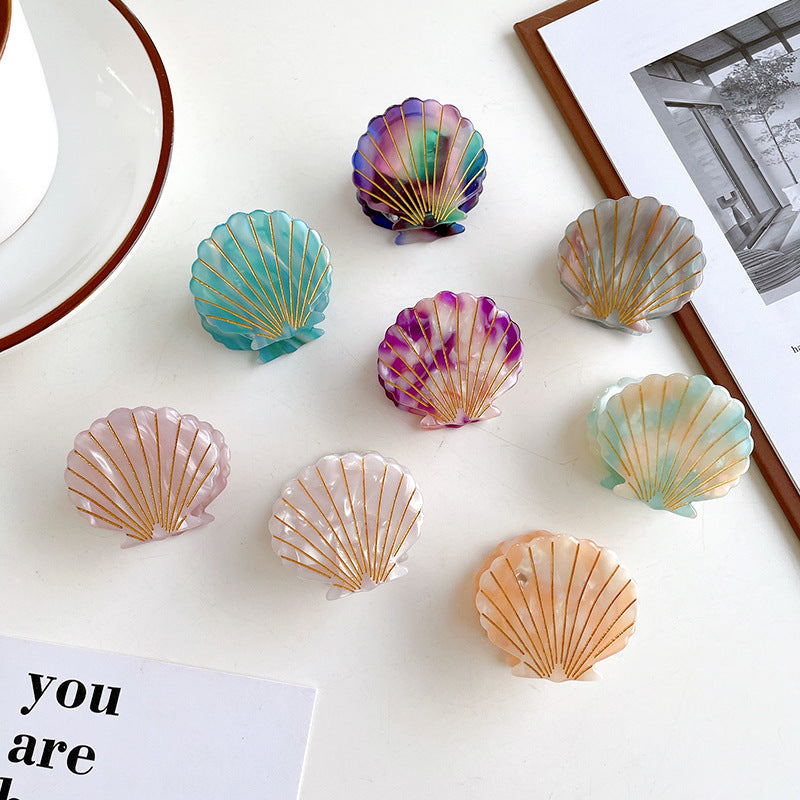 Medium Acetate Shell Hairpin Side Clip Accessories