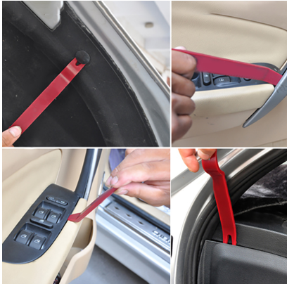 Car Audio Installation Tool Set with Pry Bar and Screwdriver