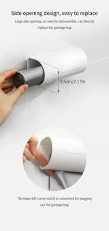 FaSoLa Kitchen Garbage Bag Storage Box - No Punching Needed