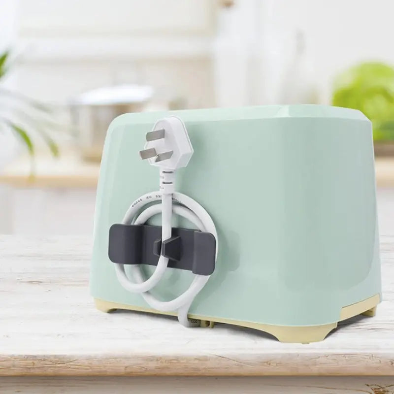 Cord Organizer with 4 Adhesives for Kitchen Appliances