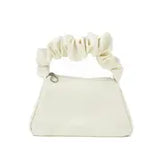Portable Leather Cosmetic Bag with Handle - Travel Organizer