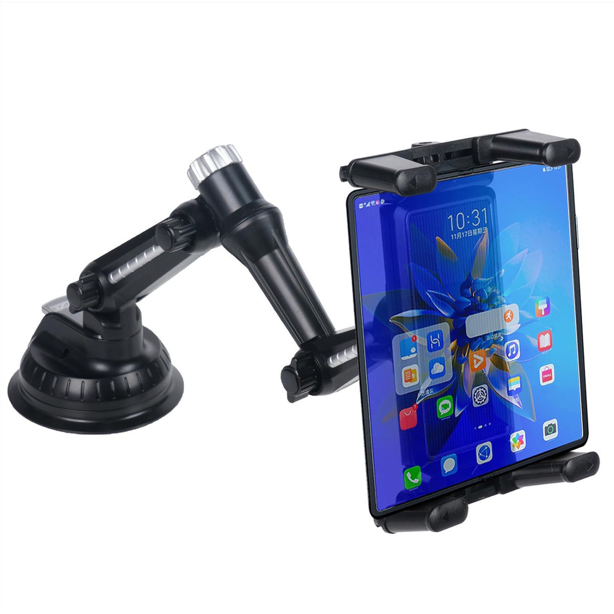 kelofam 5 in 1 car Phone Holder car Dashboard Windshield Phone Mount Suitable for iPhone15 14 iPhone13 promax Samsung Z Fold 5 4 All Smartphones