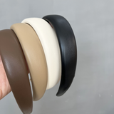 Leather & Sponge Hair Bands