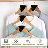 20pcs Triangle Hanger Hooks for Wardrobe Storage