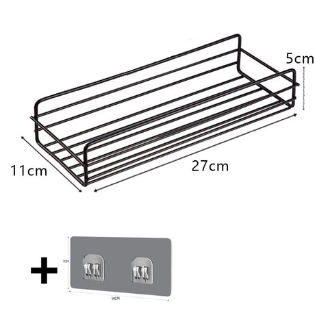 Magnetic Kitchen Towel Rack and Storage Organizer