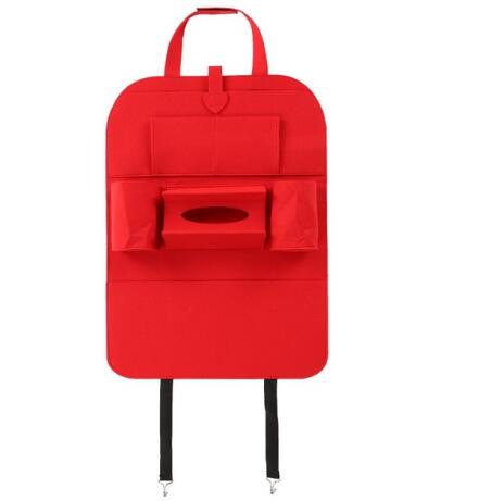 Car Seat Cover with Backrest Storage Bag