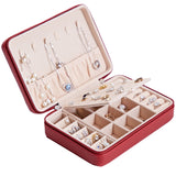New Portable PU Minimalist Jewelry Organizer Box