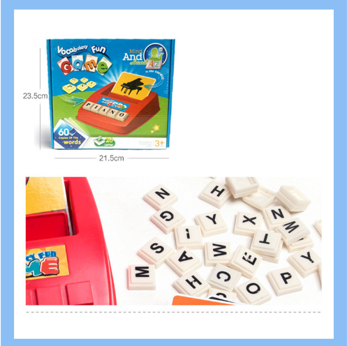 Children's Educational Toy - English Letter Card Machine