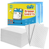 110 PCS Upgrade Convex Point Magic Sponge Eraser SheetsDisposable Portable Magic Cleaning Eraser Thin Wipes for Kitchenware Bathroom Shoe Sink Car Interiors Hard-to-Reach Places
