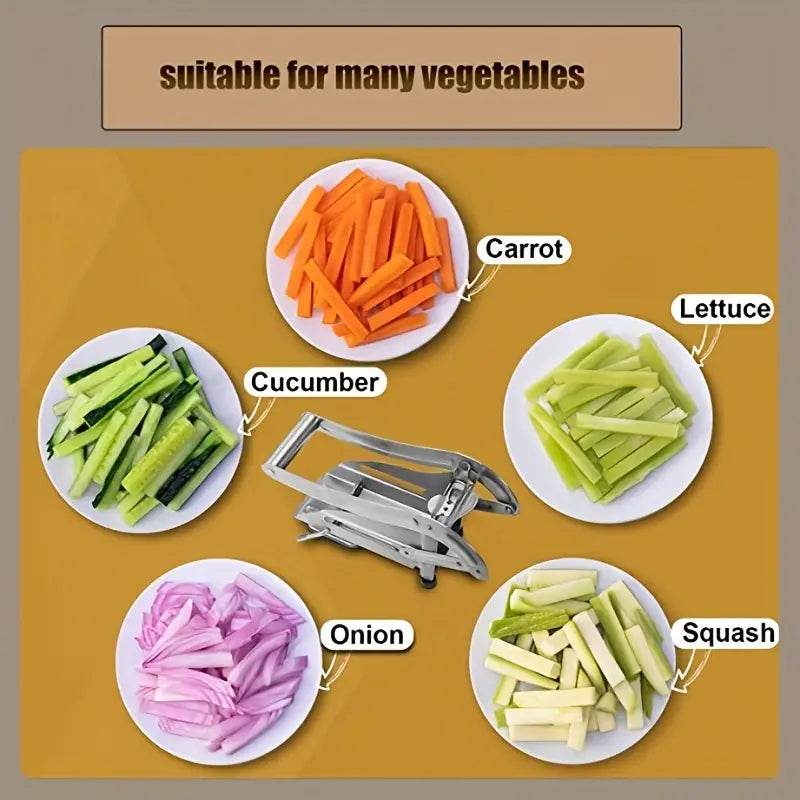 Stainless Steel French Fries Cutter for Home Use