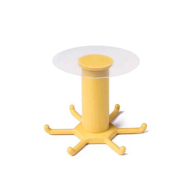 Kitchen Rotating Hook Wall Mount Utensil Organizer