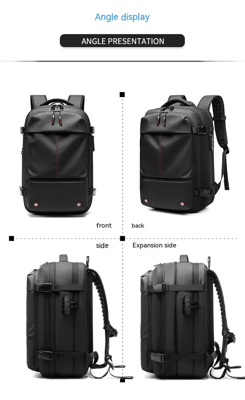 Multifunction Vacuum Compression Travel Backpack