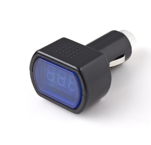 Mini Car Voltage Meter - Digital Battery Monitor